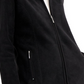 Karen Scott Women's Sport Zip Up Zeroproof Fleece Jacket Black Size Small