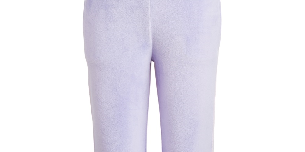 Ideology Toddler Girl's Side Taped Velour Sweatpants Purple Size 2T