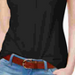 Tommy Hilfiger Women's Core Polo Shirt Black Size X-Large