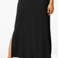 Style & Co Women's Scoop Neck Maxi Dress Black Size PP