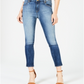 Kut from the Kloth Women's Meghan High Rise Ankle Cigarette Leg Jeans Blue Size 12