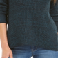 Style & Co Women's Crewneck Marled Sweater Green Size Large