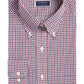 Club Room Men's Plaid Long Sleeves Dress Shirt Green Size L
