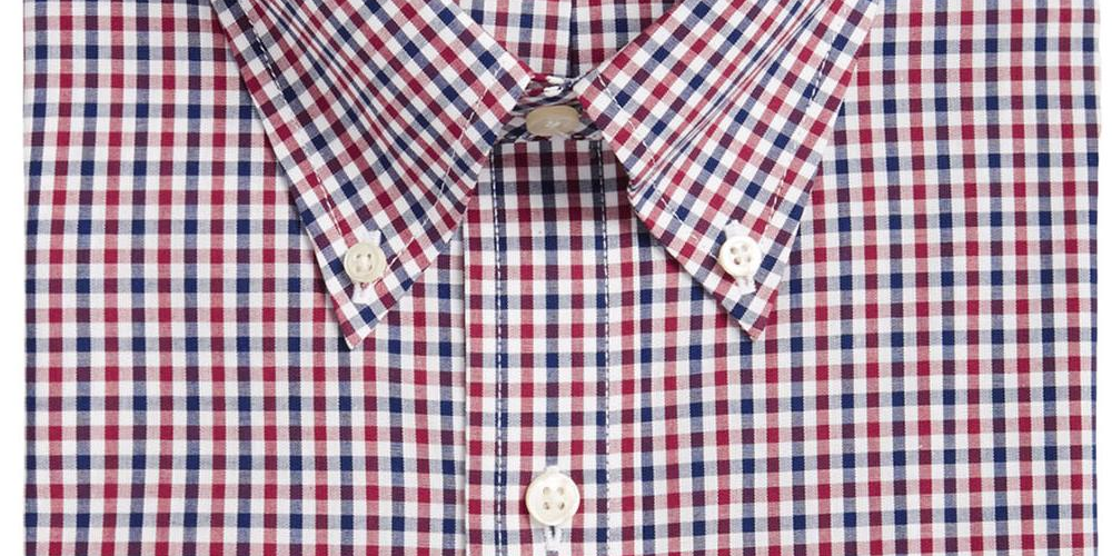 Club Room Men's Plaid Long Sleeves Dress Shirt Green Size L