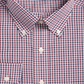 Club Room Men's Plaid Long Sleeves Dress Shirt Green Size L