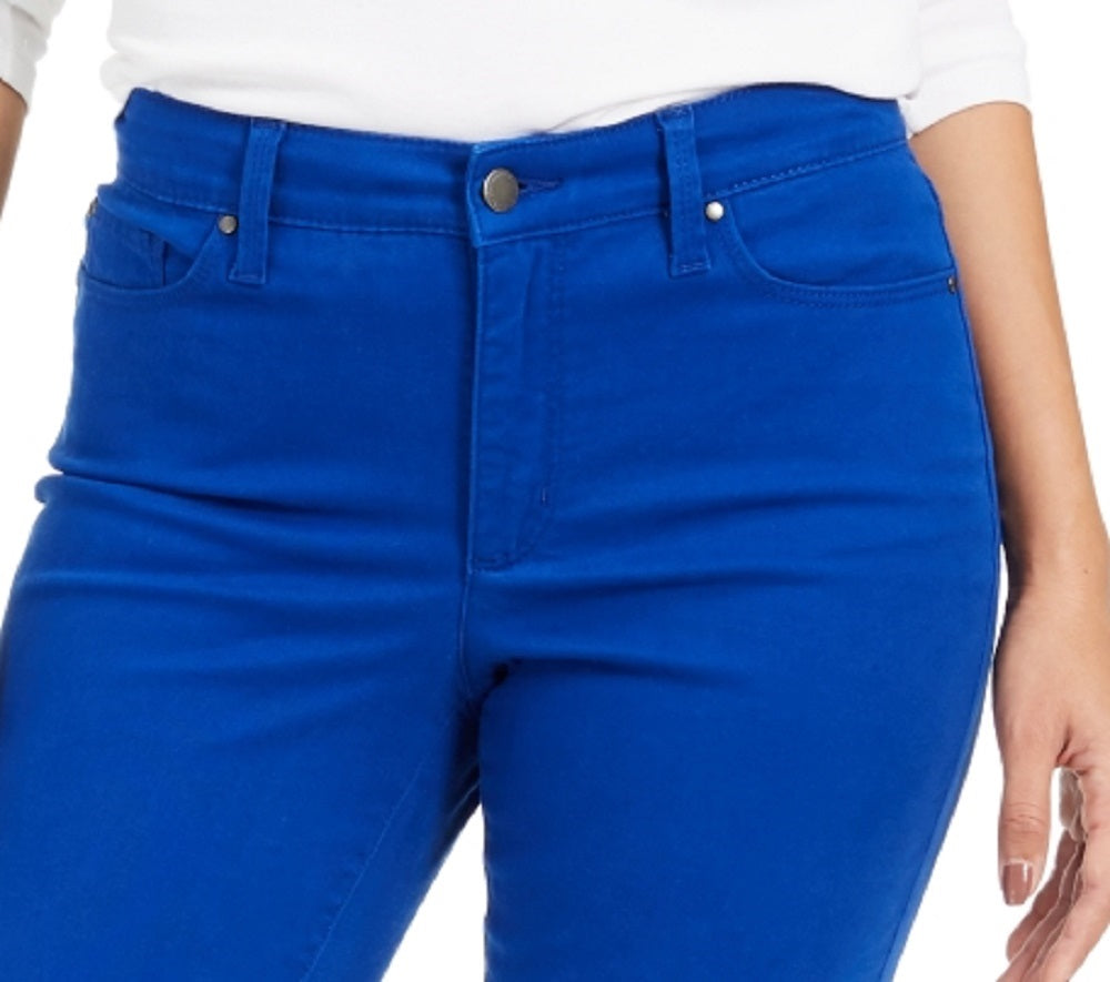 Charter Club Women's Lexington Straight-Leg Jeans Blue Size 10
