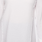 Alfred Dunner Women's In The Studded Lattice Trim Top White Size Petite X-Large