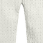 First Impressions Kid's Toddler Girls Textured Leggings White Size 4T