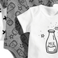 First Impressions Kid's 3 Pk. Xo Milk Cotton Bodysuits Baby Boys & Girls White Size 6-9