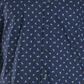 Bar III Men's Printed Casual Button Down Shirt Blue Size L