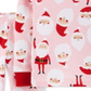 Carter's Baby Girl's 2 Pc Cotton Santa Pajamas Set Pink Size 18MOS