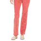 Charter Club Women's Lexington Corduroy Tummy-Control Pants Pink Size 14