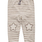 First Impressions Infant Boy's Striped Star Patch Jogger Pants Brown Size 24MOS