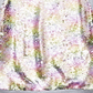Beautees Girl's Flip Rainbow Sequin Top Gray Size Medium