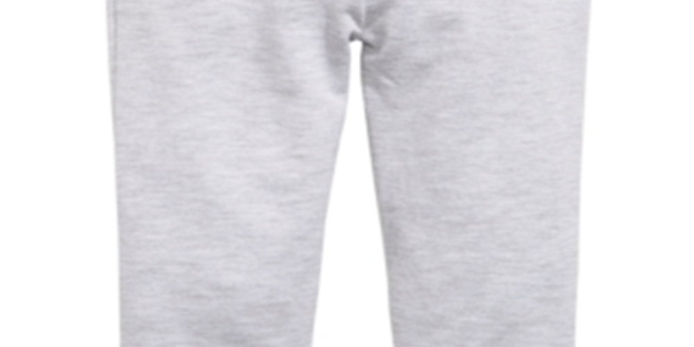 फर्स्ट इम्प्रेशंस बेबी बॉय के पपी जॉगर पैंट ग्रे साइज़ 6-9एमओएस