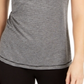 Ideology Women's Fitness Yoga Tank Top Black Size Small