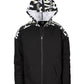 Ideology Big Boy's Printed Zip-Up Hoodie Black Size Small