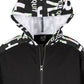 Ideology Big Boy's Printed Zip-Up Hoodie Black Size Small