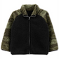 Carter's Toddler Boy's Zip up Sherpa Jacket Green Size 2T
