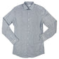 Bar III Men's Floral Slim Fit Stretch Dress Shirt White-Navy Size M