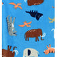 Carter's Toddler Boy's 1 Pc Animal Print Fleece Footie Pajamas Blue Size 5T