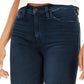 Hudson Women's Blue Heather Skinny Jeans Blue Size 26