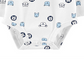 Carter's Baby Boy's Character Print Cotton Henley Bodysuit White Size 9MOS