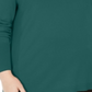 JM Collection Women's Plus Button Cuff V Neck Sweater Sequoia Size 0X