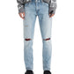Levi's Men's 512 Slim Taper Fit Ripped Jeans Blue Size 31X32
