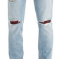 Levi's Men's 512 Slim Taper Fit Ripped Jeans Blue Size 31X32