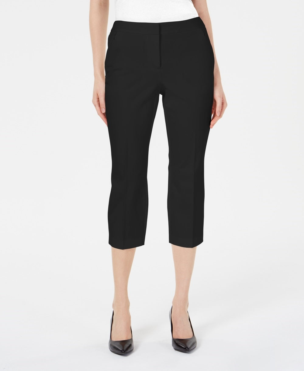 Alfani Women's Petite Capri Pants Black Size 2 P