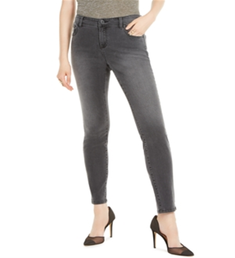 INC International Concepts Women's Essentials Skinny Jeans Black Size 8