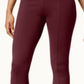 Style & Co Women's Seam Front Ponte Knit Leggings Purple Size Petite L