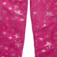Max & Olivia Little & Big Girl's Star Print Velour Pajama Pants Pink Size Small