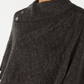 Karen Scott Women's Envelope Poncho Black Size Small
