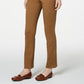 Charter Club Women's Petite Lexington Straight-Leg Jeans Brown Size 4 P