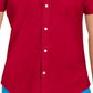 Tommy Hilfiger Men's Wainwright Custom-Fit Solid Shirt Red Size X-Large