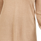 JM Collection Women's Pleated Sleeve Sweater Gold Size Petite L