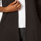 Karen Scott Women's Open Front Cardigan Brown Size X-Small