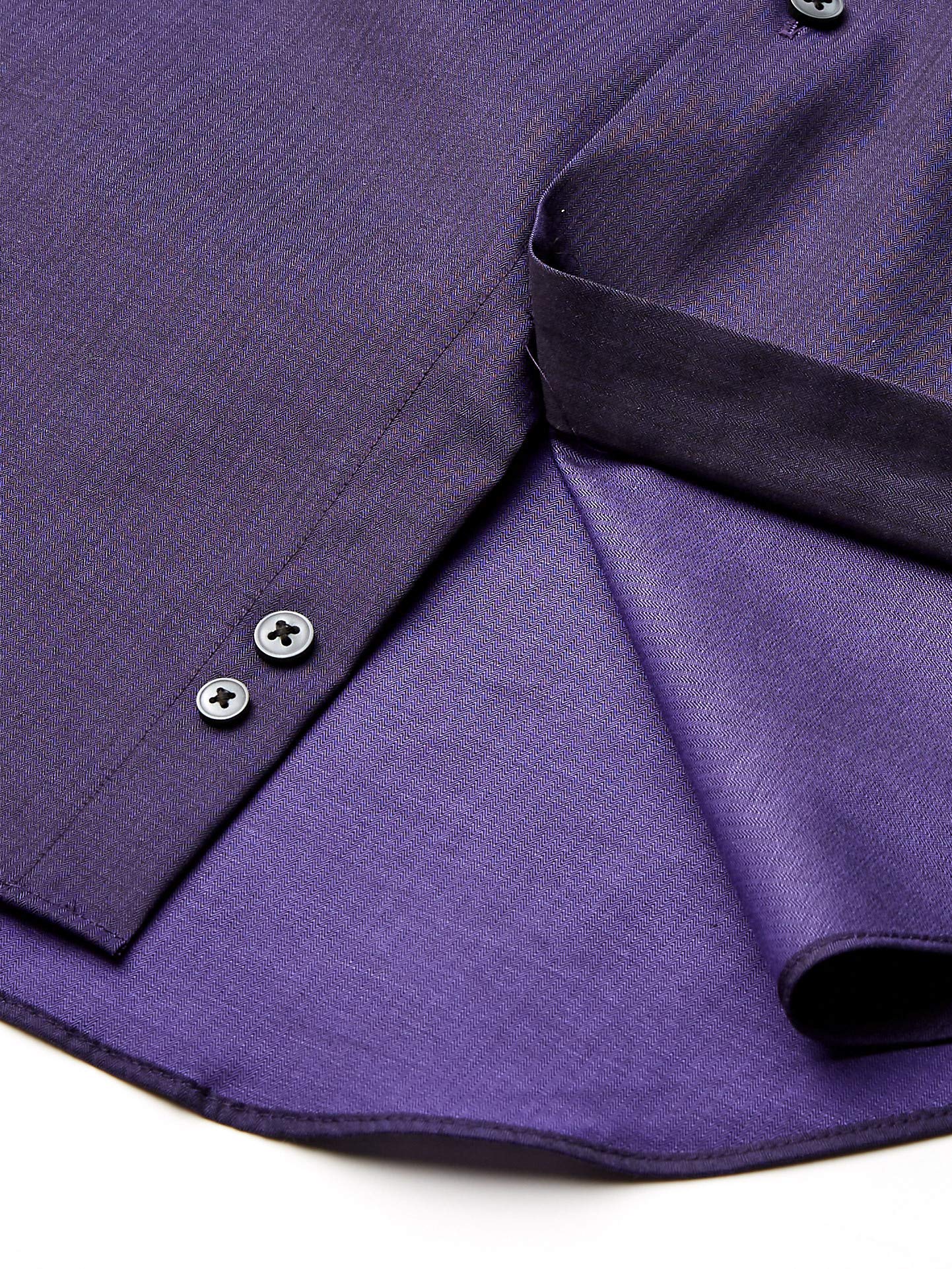 Calvin Klein Men's Long Sleeve Work Dress Shirt Purple Size 17.5X36X37