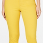 Charter Club Women's Lexington Straight Leg Jeans Yellow Size 8