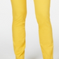 Charter Club Women's Lexington Straight Leg Jeans Yellow Size 8