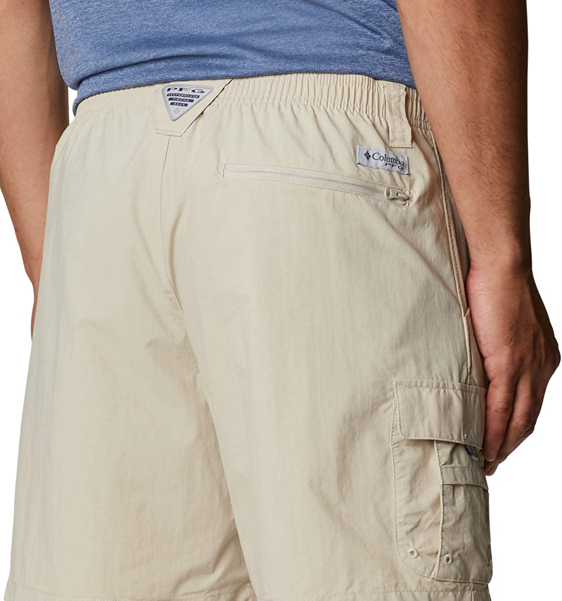 कोलंबिया मेन्स PFG क्लासिक बहामा शॉर्ट्स ब्राउन साइज़ 2XL