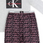Calvin Klein Big Boy's 2 Pc Brushed Pajamas Set Gray Size LG