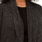 Karen Scott Women's Plus Shawl Collar Cardigan Sweater Black Size 0X