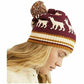 Free People Women's Alpaca My Bags Pom Beanie Red Size Regular
