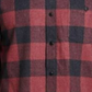 Weatherproof Vintage Men's Plaid Collared Dress Shirt Red Size XXX-Large