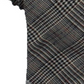 INC International Concepts Men's Houndstooth Floral Neck Tie Gray Size Regular