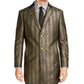 Tallia Men's Single Breasted Classic Fit Blazer Yellow Size XX-Large