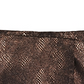 Aqua Girl's Metallic Wrapped Skort Black Size X-Large